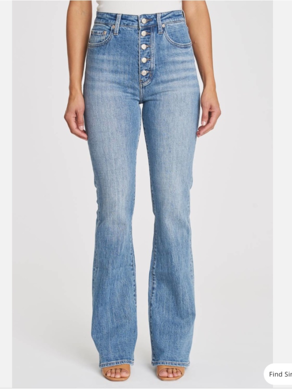 Pistola Dana high rise flare jeans